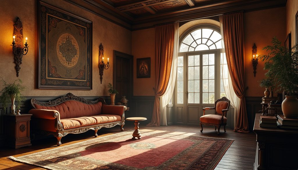 découvrez nos idées et conseils pour transformer votre salon en un espace au charme antique, mêlant meubles d'époque, couleurs chaleureuses et accessoires authentiques pour une ambiance élégante et intemporelle.