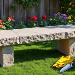 apprenez à fabriquer un banc de jardin en pierre reconstituée grâce à notre guide diy simple et détaillé. idéal pour décorer et personnaliser votre espace extérieur.