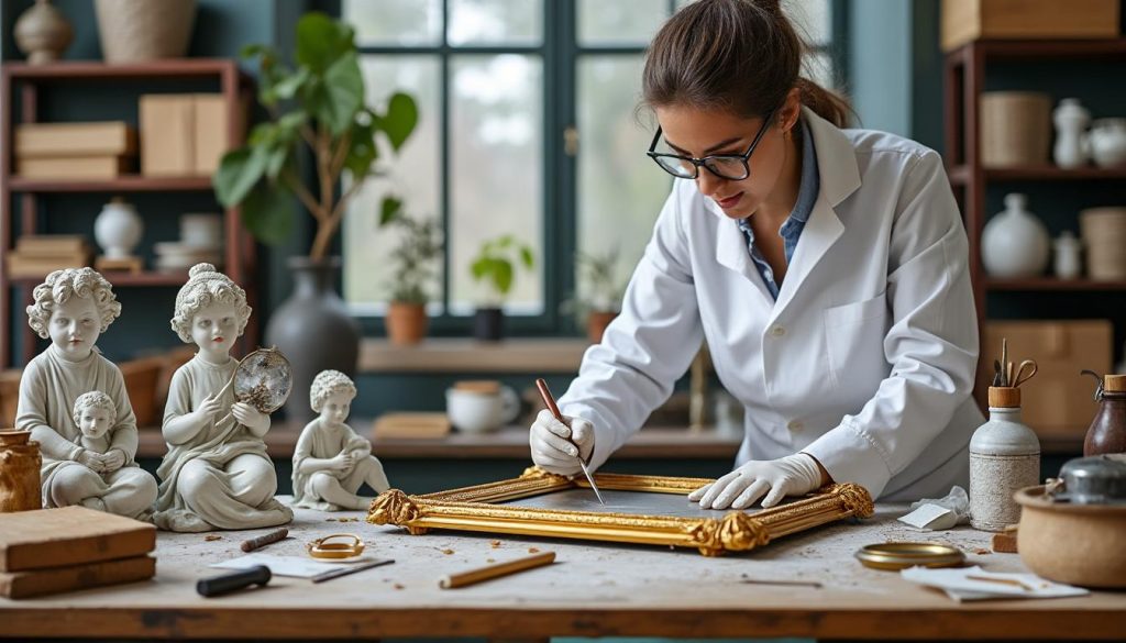 découvrez nos formations spécialisées en conservation d’objets décoratifs anciens pour préserver et restaurer vos pièces d'art avec expertise et passion.