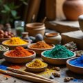 découvrez les pigments naturels antiques, une alternative écologique et saine aux peintures chimiques pour des œuvres authentiques et respectueuses de l'environnement.