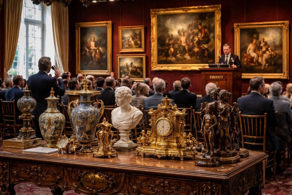 découvrez les antiquités européennes et tableaux de maîtres exceptionnels lors des ventes aux enchères à drouot, un lieu incontournable pour les amateurs d'art et de patrimoine.