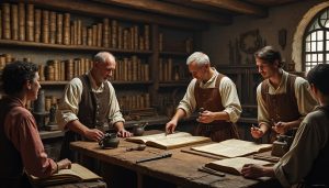 découvrez comment les guildes ont joué un rôle crucial dans la préservation et la transmission des savoirs antiques à travers les siècles.